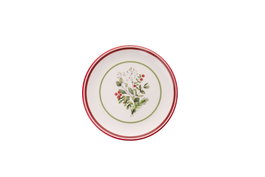 Hermia Juego de Platos de Postre Navideños de Porcelana, 6 Piezas Multicolor